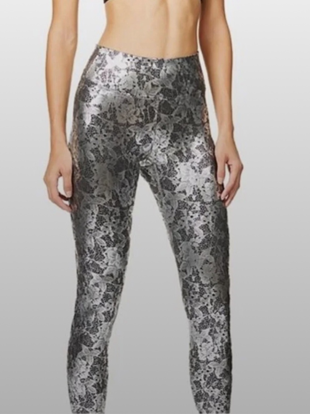 Heroine Sport Lace Legging – Platinum Lace